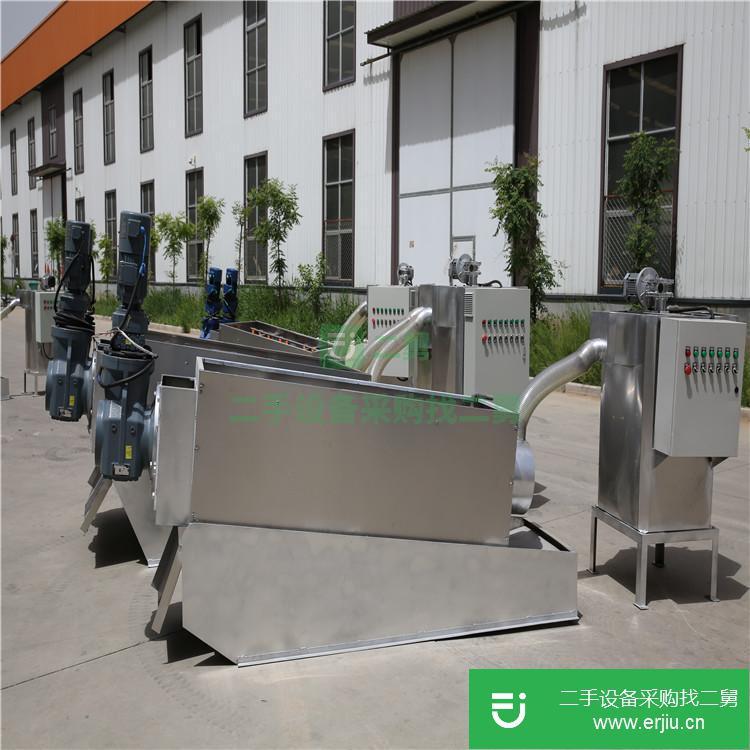 山東出售二手JRDL-402疊螺污泥脫水機