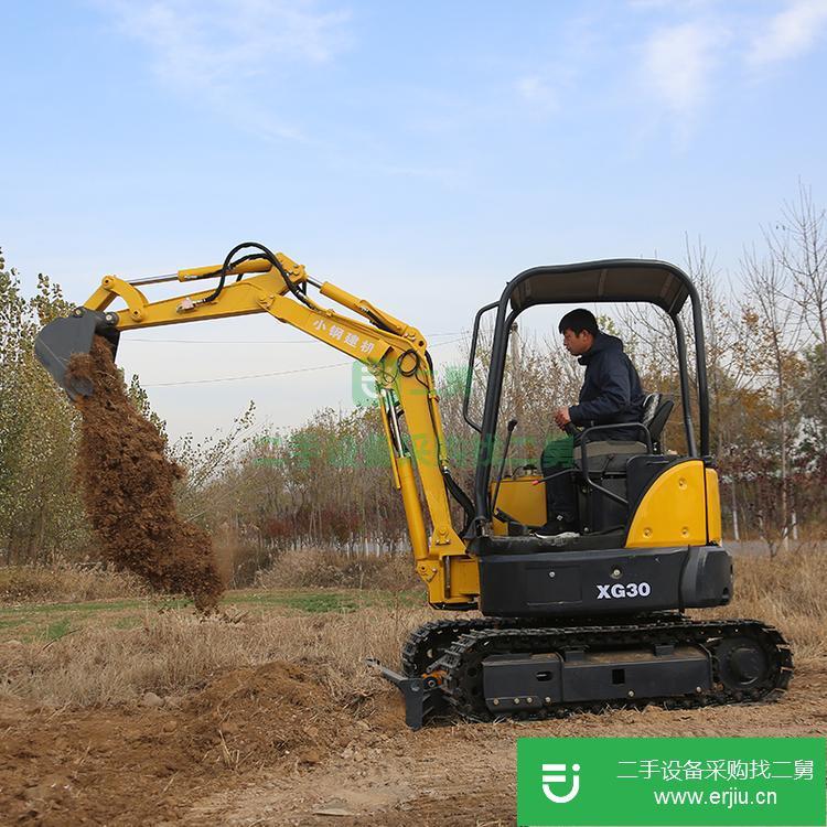 湖南出售二手XG30小型挖掘機