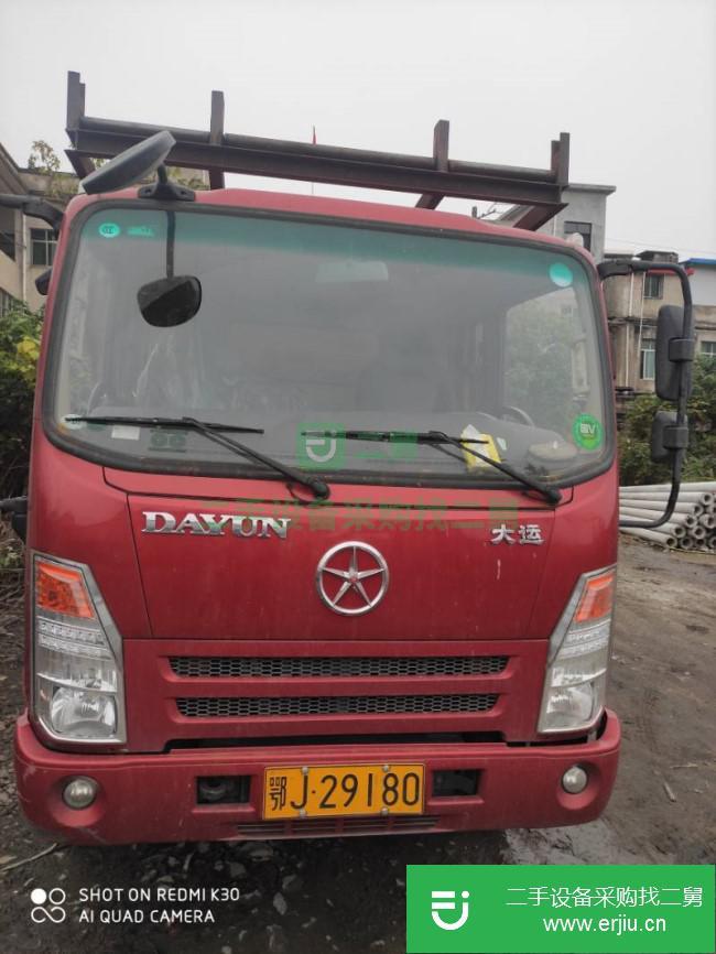 湖北出售二手大運奧普力自卸車