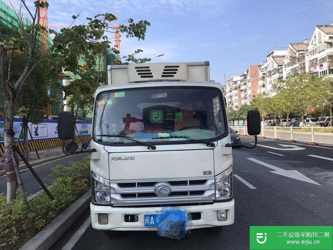 福建出售二手福田時代3米8冷藏車