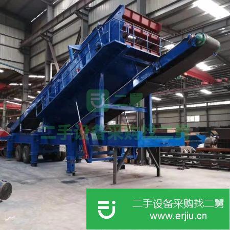 河南出售二手HCF-500砂石移動破碎機