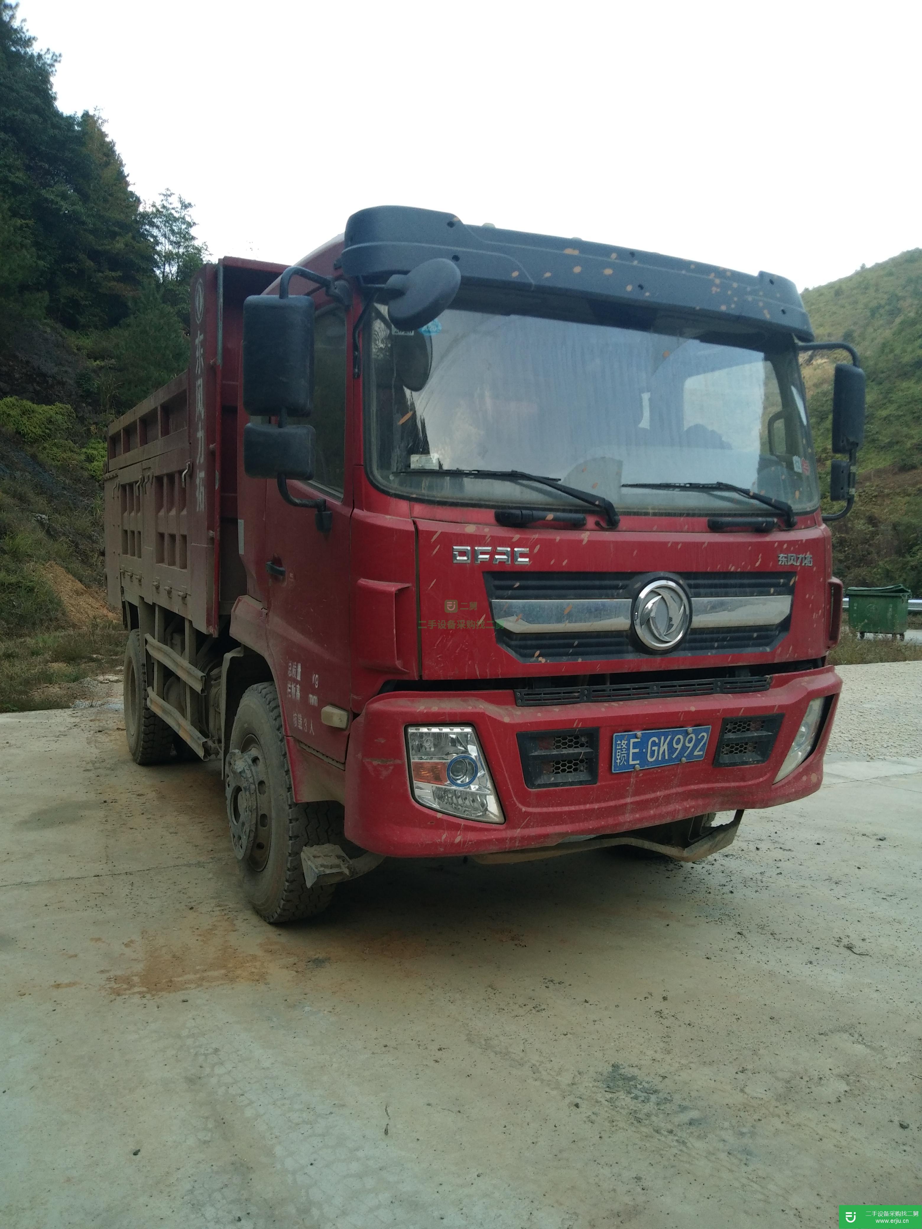 江西出售二手東風力拓160馬力自卸車