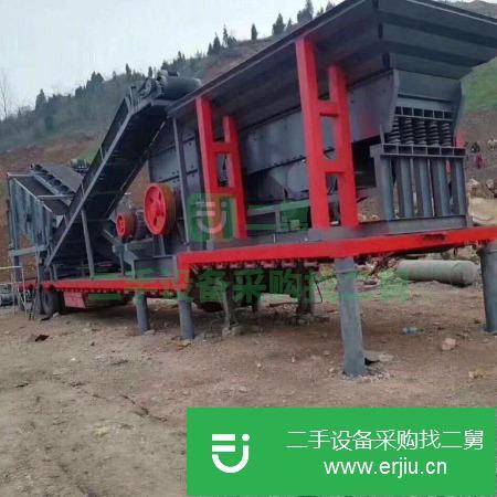 河南出售二手HCF-500小型錘式制砂機