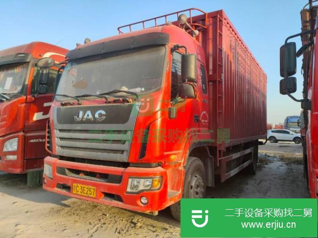 江西出售二手江淮格爾發6.8米單橋廂式貨車