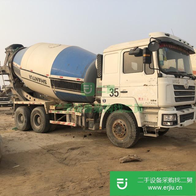 山東出售二手豪沃大12方混凝土攪拌車