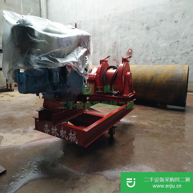 河北出售二手杏林2噸卷揚機