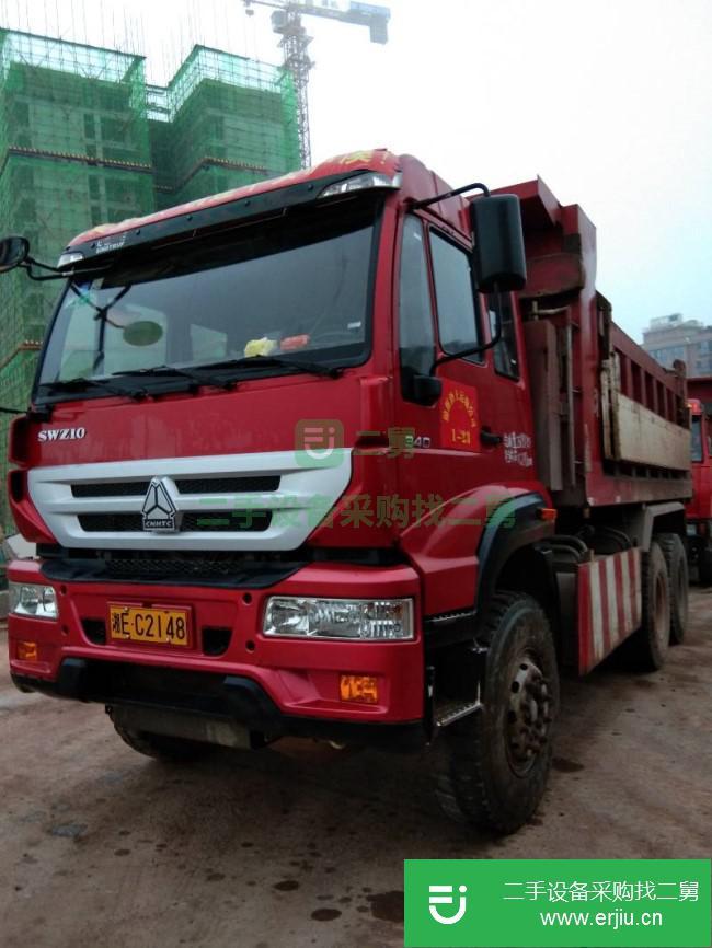 湖南出售二手中國重汽自卸車