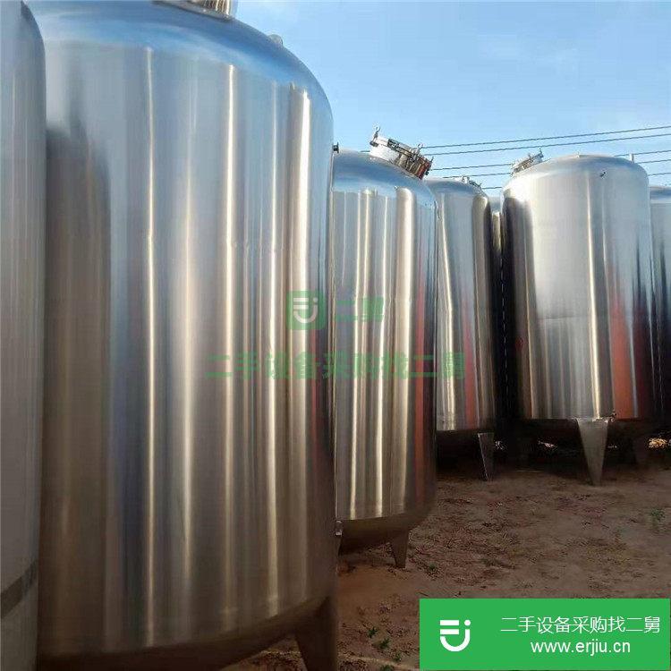 山東出售二手不銹鋼立式儲(chǔ)罐