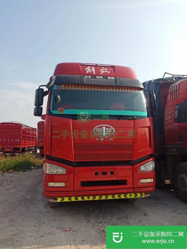 江西出售二手一汽解放前四后八貨車