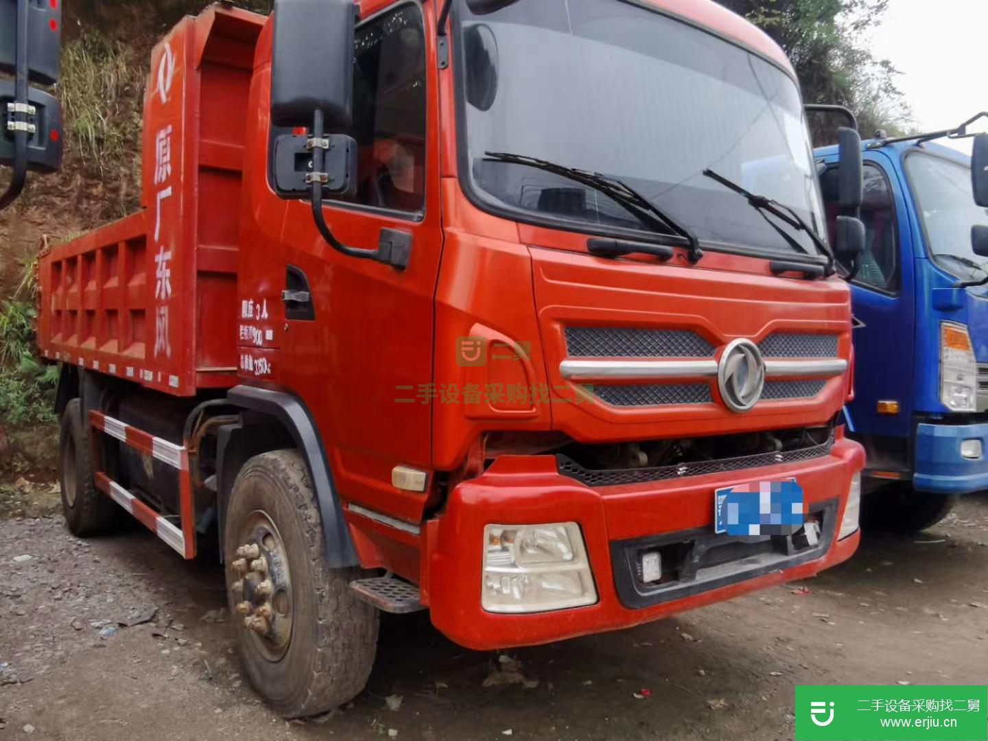 江西出售二手大運(yùn)輕卡160馬力自卸車(chē)