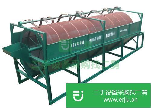 河南出售二手沙子泥土圓筒篩沙機