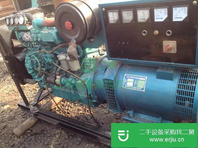 河北出售二手東方紅柴油發(fā)電機(jī)組120KW