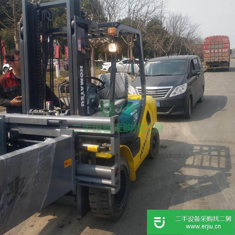 上海出售二手合力cpc30抱夾叉車