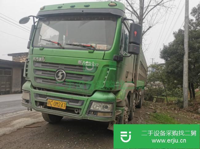 江西出售二手陜汽重卡350馬力自卸車