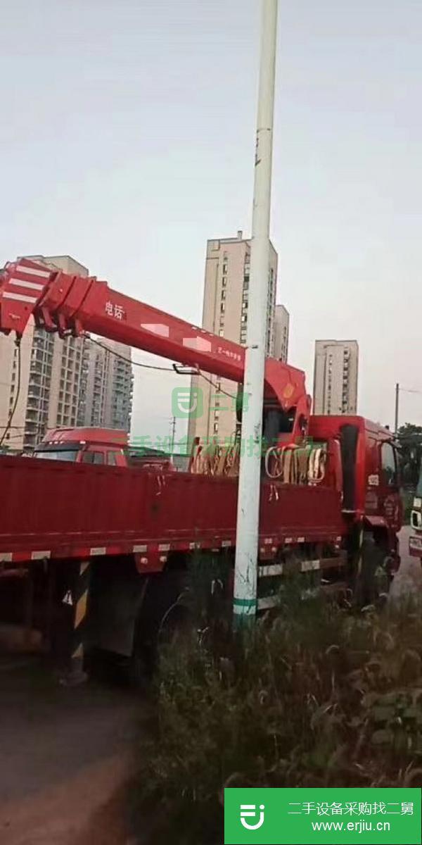 陜西出售二手三一8噸隨車吊