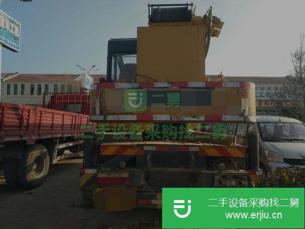 天津出售二手柳工8噸4節臂吊車