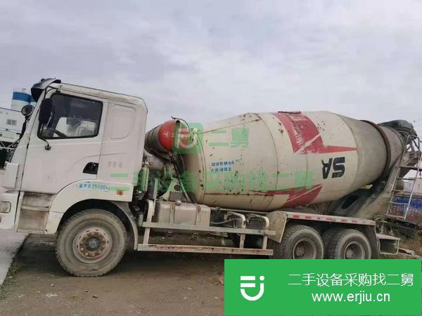 廣東出售二手日野動力大12方攪拌車