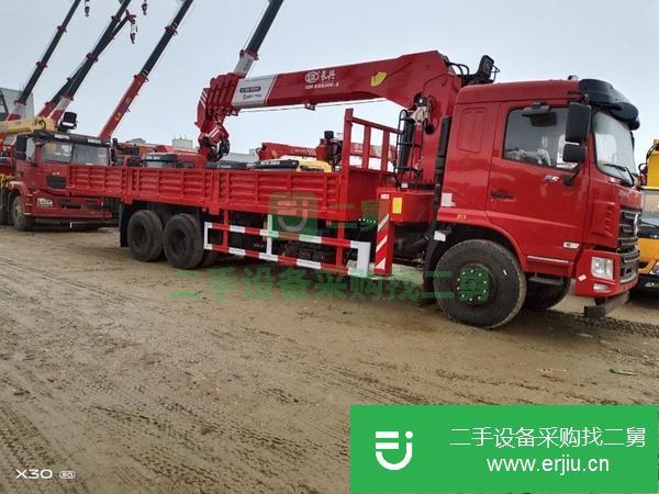 浙江出售二手東風華神F5后八輪隨車吊