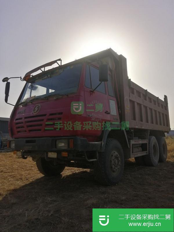山東出售二手陜汽奧龍后八輪自卸車(chē)