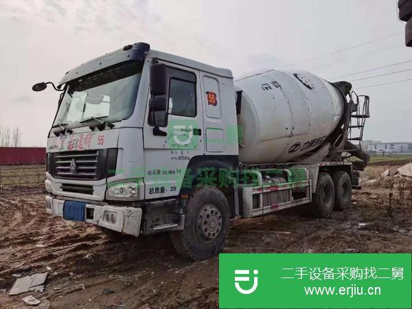 廣東出售二手豪沃國三大14方攪拌車精品車況