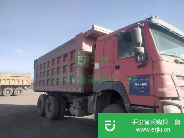 山西出售二手豪沃后八輪自卸車371馬力車況好