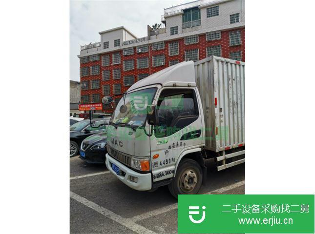 浙江出售二手江淮駿鈴120馬力前二后四箱式貨車車況整體很好沒出事故