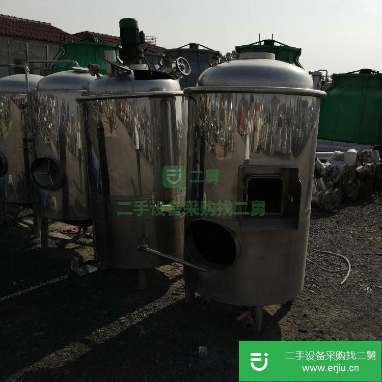 山東出售二手不銹鋼釀酒設(shè)備