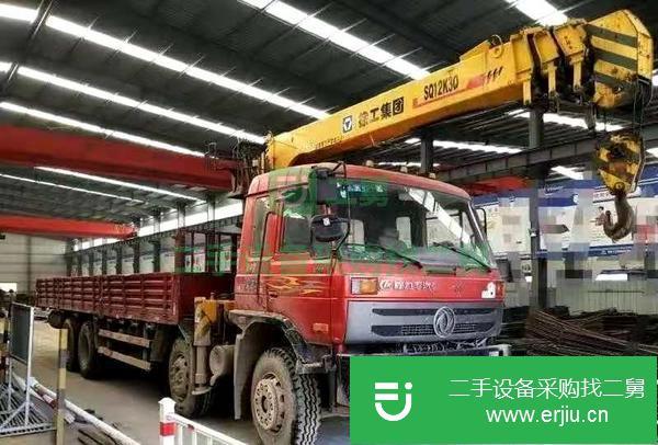 福建出售二手徐工8噸四節臂隨車吊玉柴270-46發動機