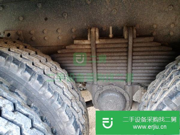 山東出售二手20年德龍后八輪自卸車5.8米350馬力