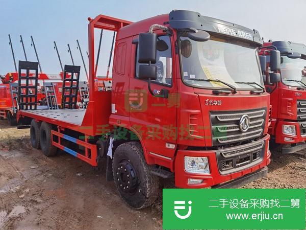湖北出售二手東風(fēng)華神F5后八輪平板運(yùn)輸車(chē)可分期
