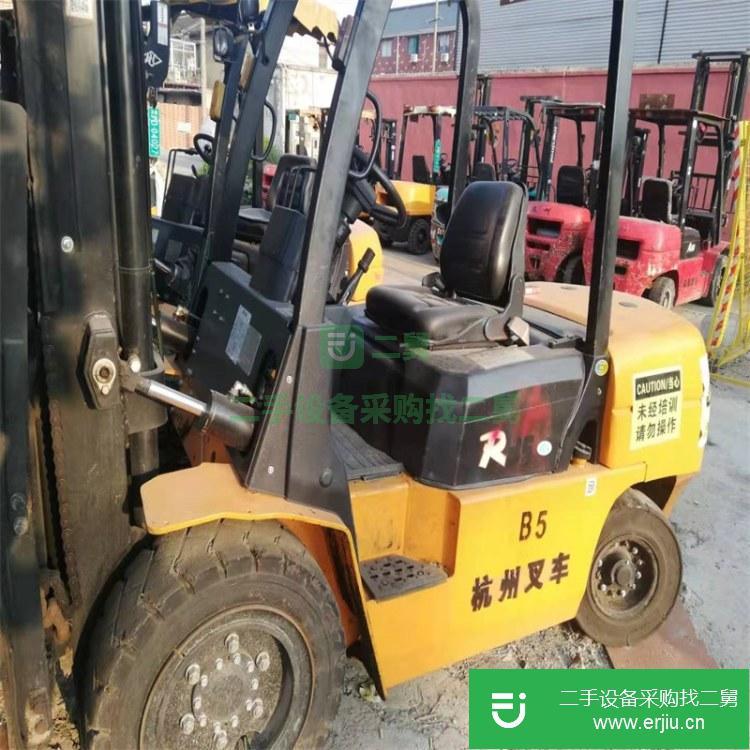 上海出售二手杭州3噸叉車