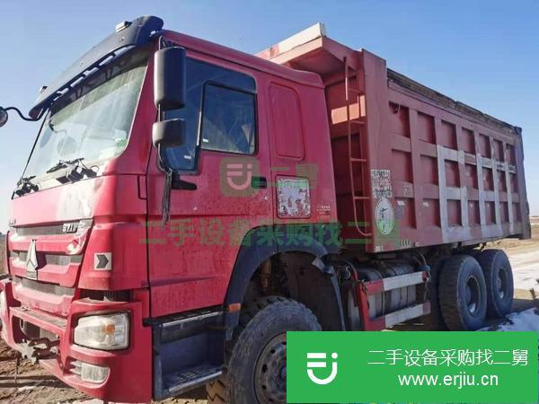 山西出售二手18年豪沃5.8米大箱自卸車