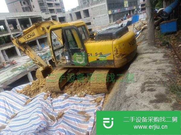 貴州出售二手13年玉柴135-8挖掘機