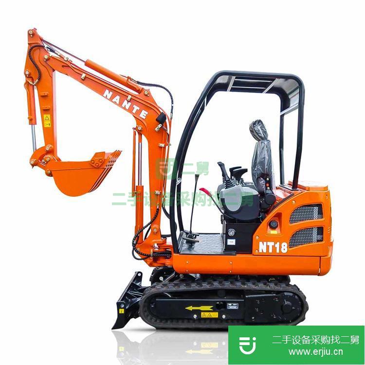 江西出售二手南特小型挖掘機