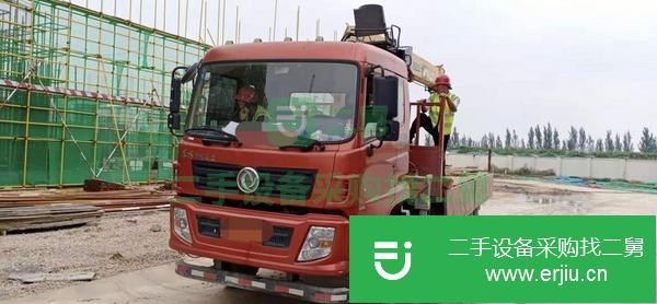 陜西出售二手18年徐工6.3噸隨車吊