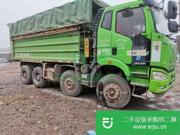 山西出售二手陜汽德龍前四后八自卸車國五排放