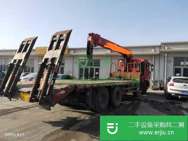 內蒙古出售二手17年東風御龍前四后八隨車吊