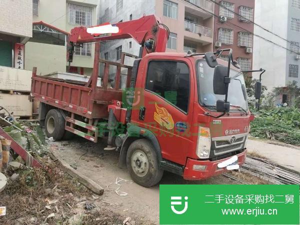 陜西出售二手藍牌隨車吊國五排放