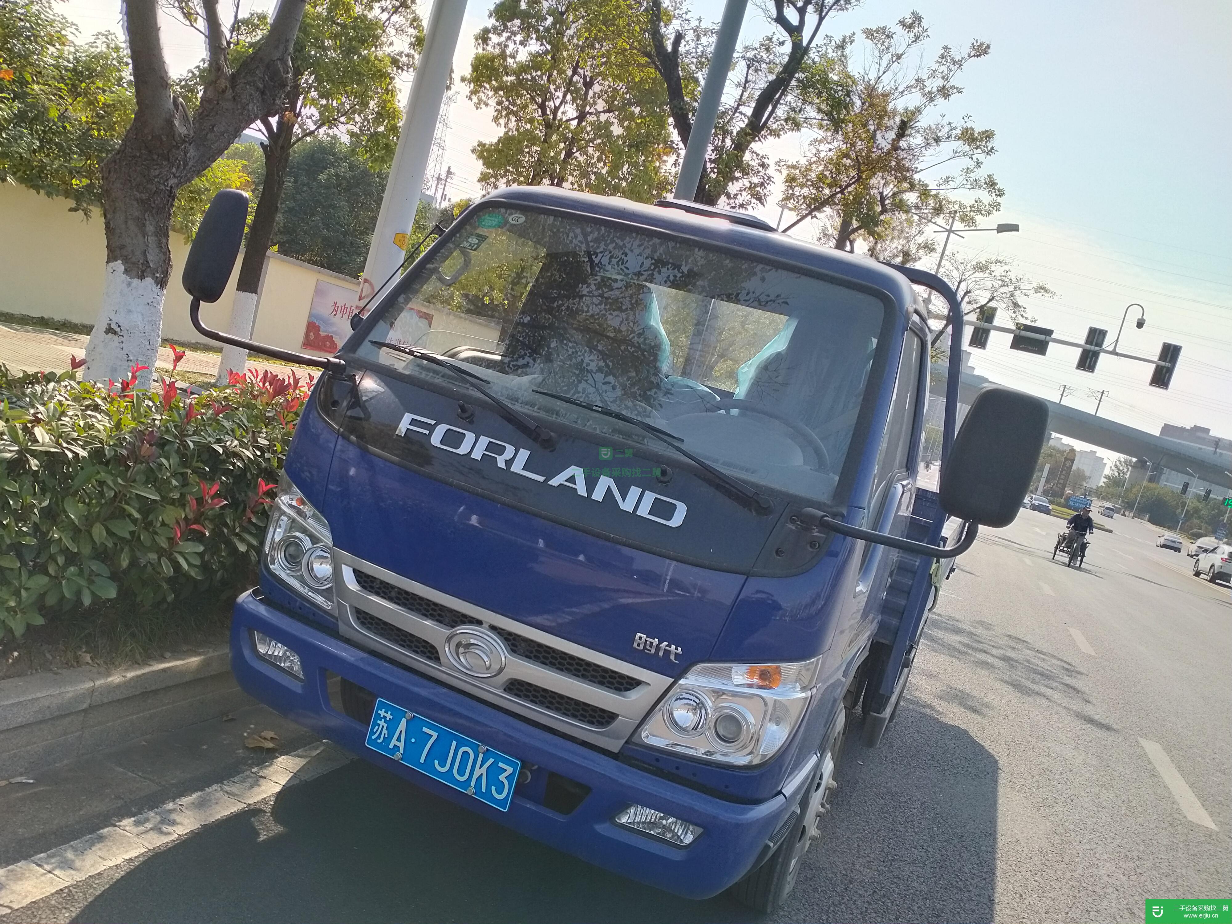 江蘇出售二手福田瑞沃90馬力貨車