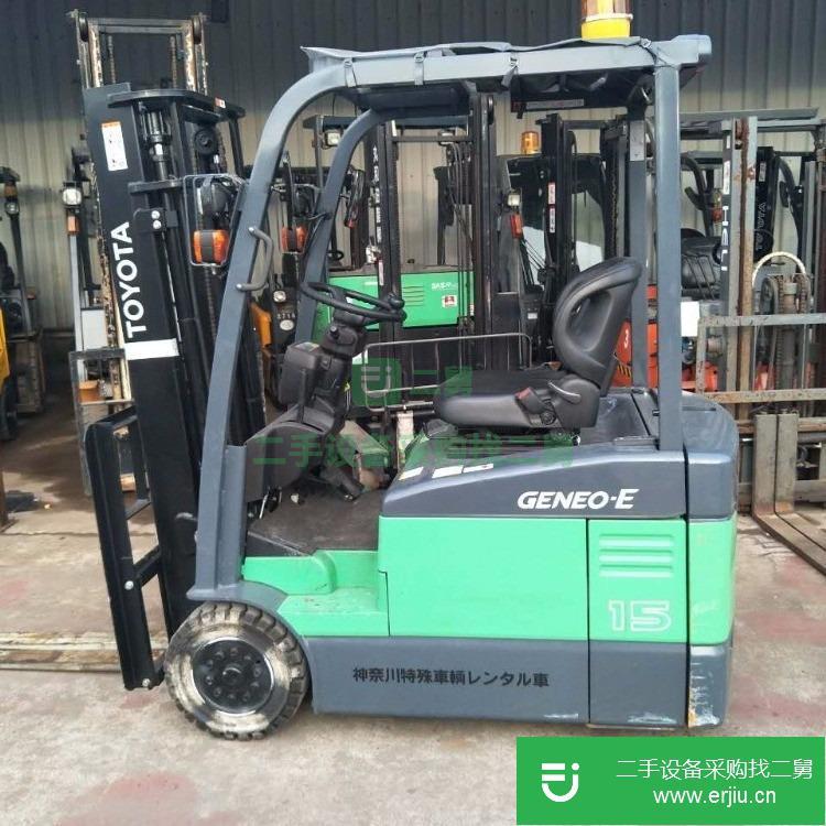 上海出售二手7FBE10-20合力1.5噸電動叉車