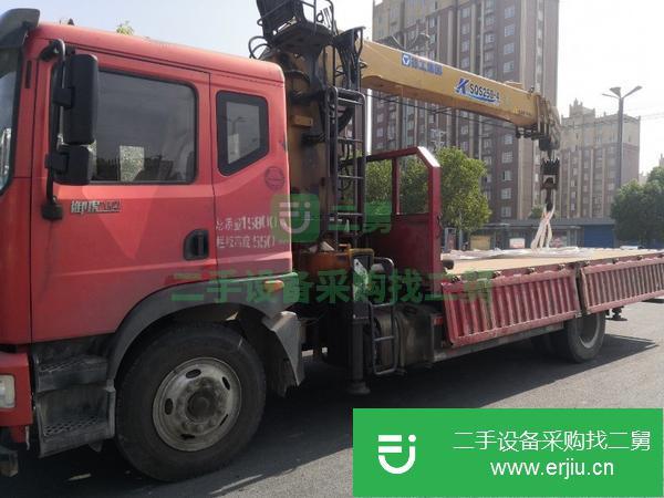 安徽出售二手16年16噸歐曼底盤徐工前四后八隨車吊
