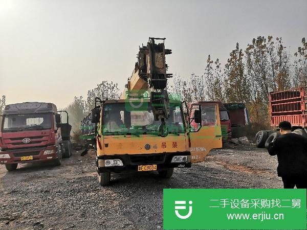 山東出售二手11年柳工汽車吊