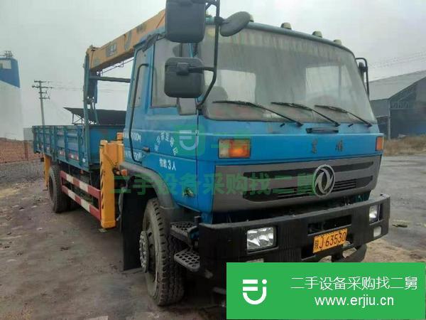 湖北出售二手2018年國五石煤8噸隨車吊