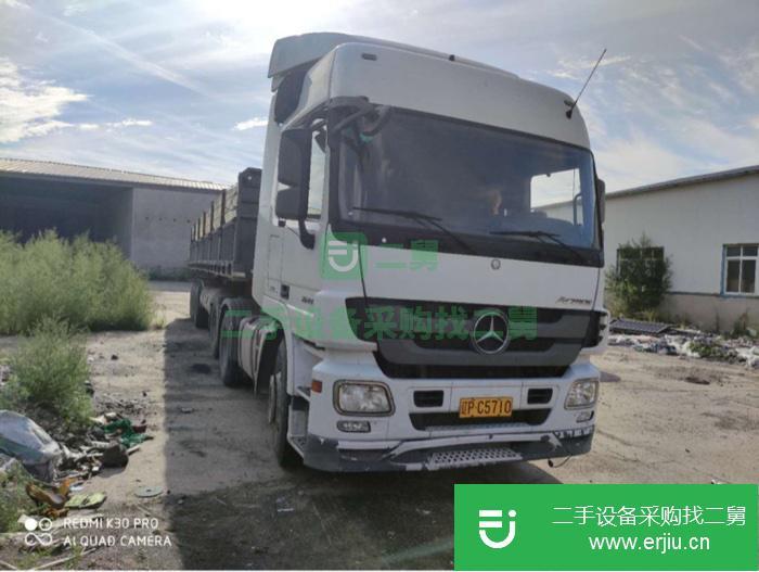 遼寧出售二手奔馳440馬力半掛車