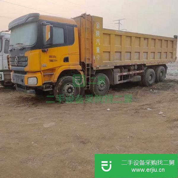 山東出售二手德龍X3000國五430馬力8.6米自卸車