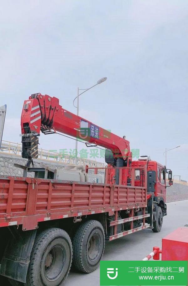 湖北出售二手國五東風后八輪14噸隨車吊