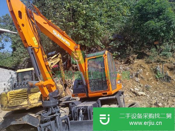 廣西出售二手輪式抓木機(jī)