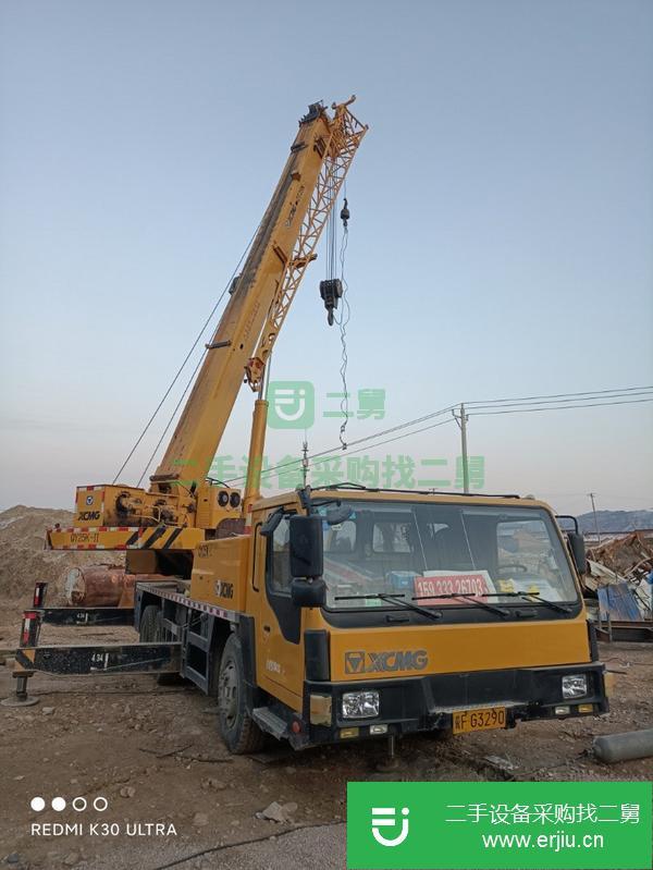 河北出售二手精品徐工吊車精品車況保證無事故