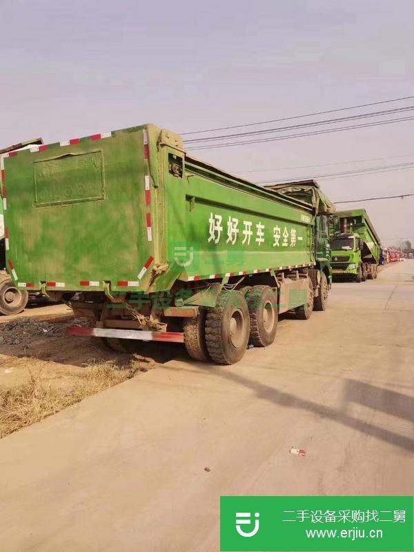 陜西出售二手國五前四后八德龍自卸車