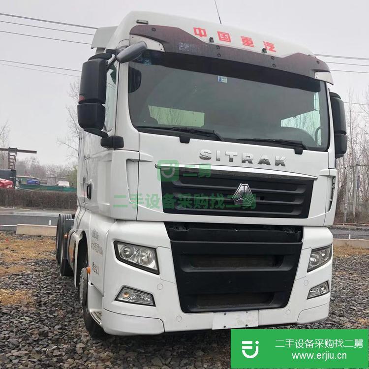 山東出售二手牽引車440馬力國五